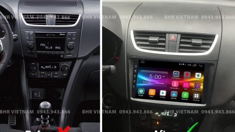 Màn hình DVD Android xe Suzuki Swift 2014 - 2018 | Zestech Z500